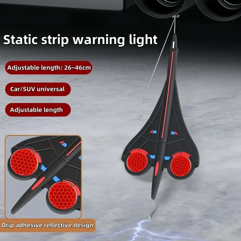 Car Static Removal Drag Strip, Tailgate Anti-Static Release Device, Exhaust Pipe Hanging Anti-Static Release, Grounding Strap for Cars