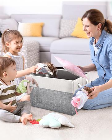 10 Pack Reusable Grocery Bags for Groceries 35L Large Capacity Heavy Duty Waterproof Bags for Shopping and Picnic with Sturdy Handles