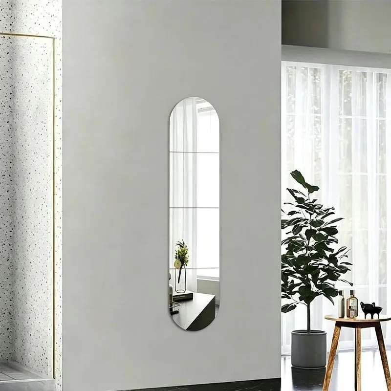 Acrylic material decorative mirror, self-adhesive anti-break mirror, wall-mounted sticker mirror, decorative mirror wall sticker.