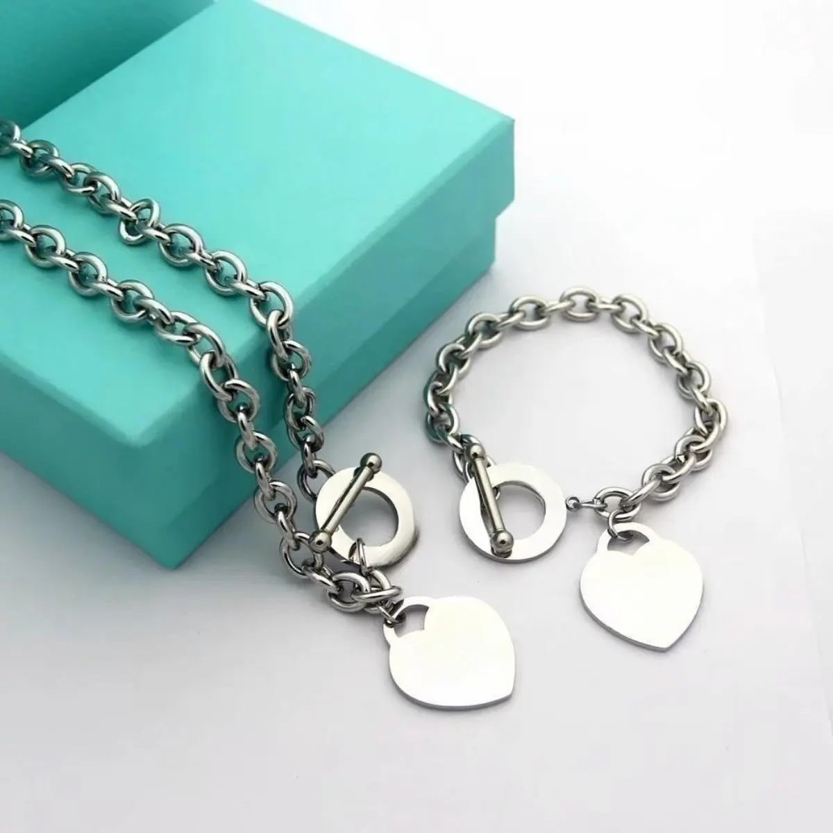 Silver Set（Bracelet + Necklace）