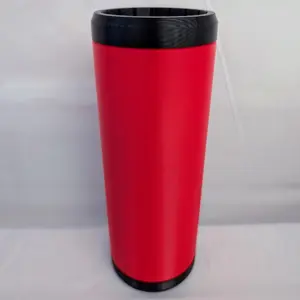 Tactical Reload Can Cozie - Double Stacked 12oz 3D Printed Dual Drink Holder - Quick Swap Top Load No Dent Protection Sleeve, Drink Can Protector, for Beer Soda Tailgating Camping BBQ Groomsmen Gift Outdoor Gear Accessory - Made in USA