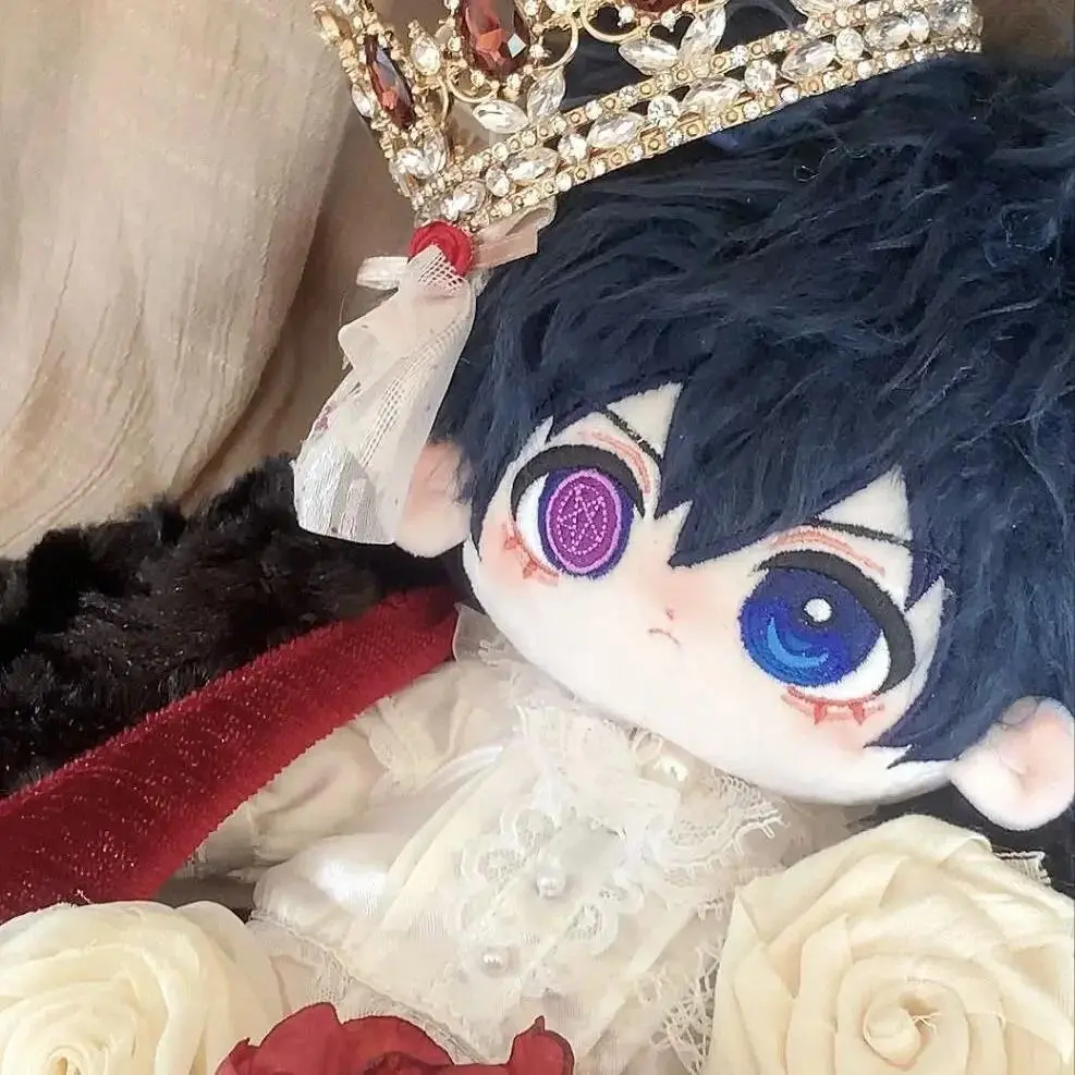 20CM Ava Anime Kuroshitsuji Ciel Phantomhive Masha Cotton Stuffed Doll Gift Toys for Children Adults Cute Dress-up Stuffed Plush
