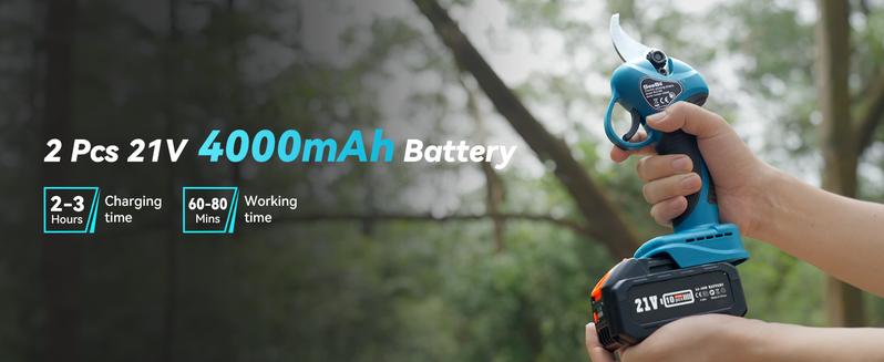 Seesii 4-in-1 Pole Saw & Pruning Shears Combo Kit, 6 Inch Mini Chainsaw for Tree Trimming, Battery Powered Chain Saw with Extension Pole, Tree Trimmer Limb Branch Cutter Pruner CP600 #TikTokShopBlackFriday