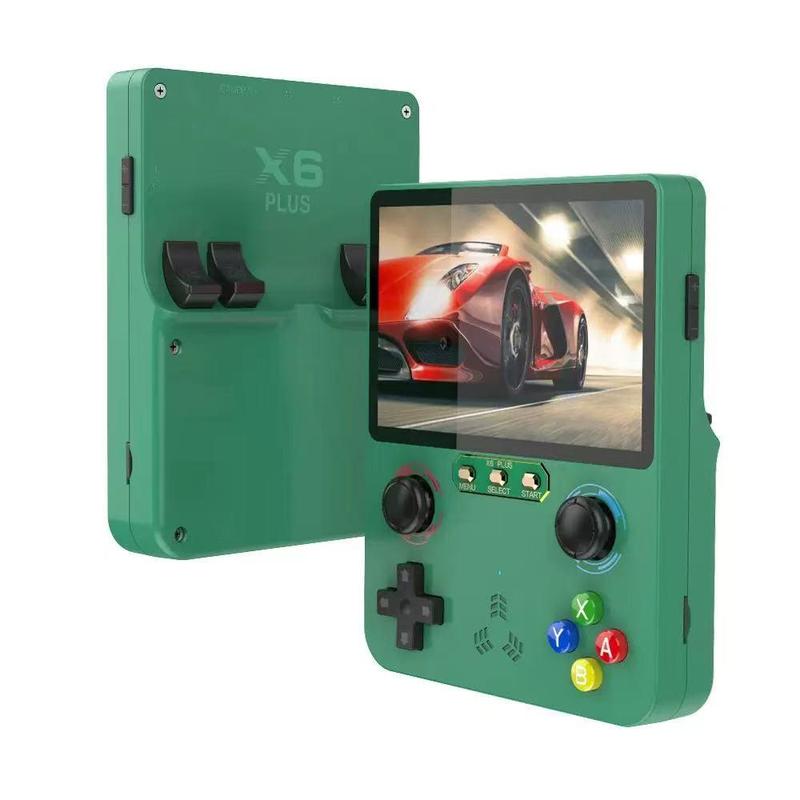 Retro Game Console with Ultra HD Color Screen, Rechargeable Portable Console, Portable Handheld Gaming Machine, Dual Joystick Gba Simulator, Supports Multimedia Music Movies