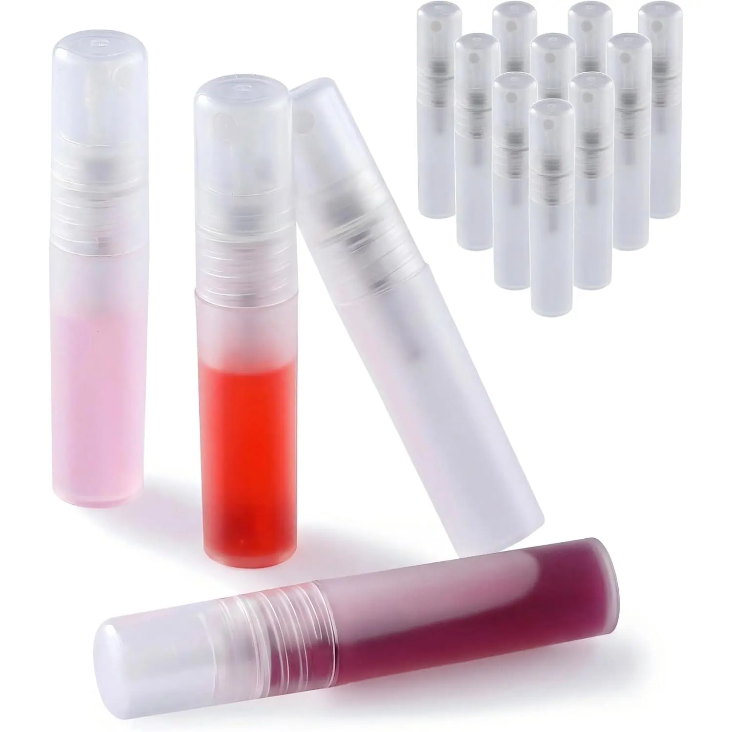 10 Pack 5ml Mini Perfume Sample Bottles, Fine Mist Perfume  Bottle for Travel, Portable Atomizer Sprayer