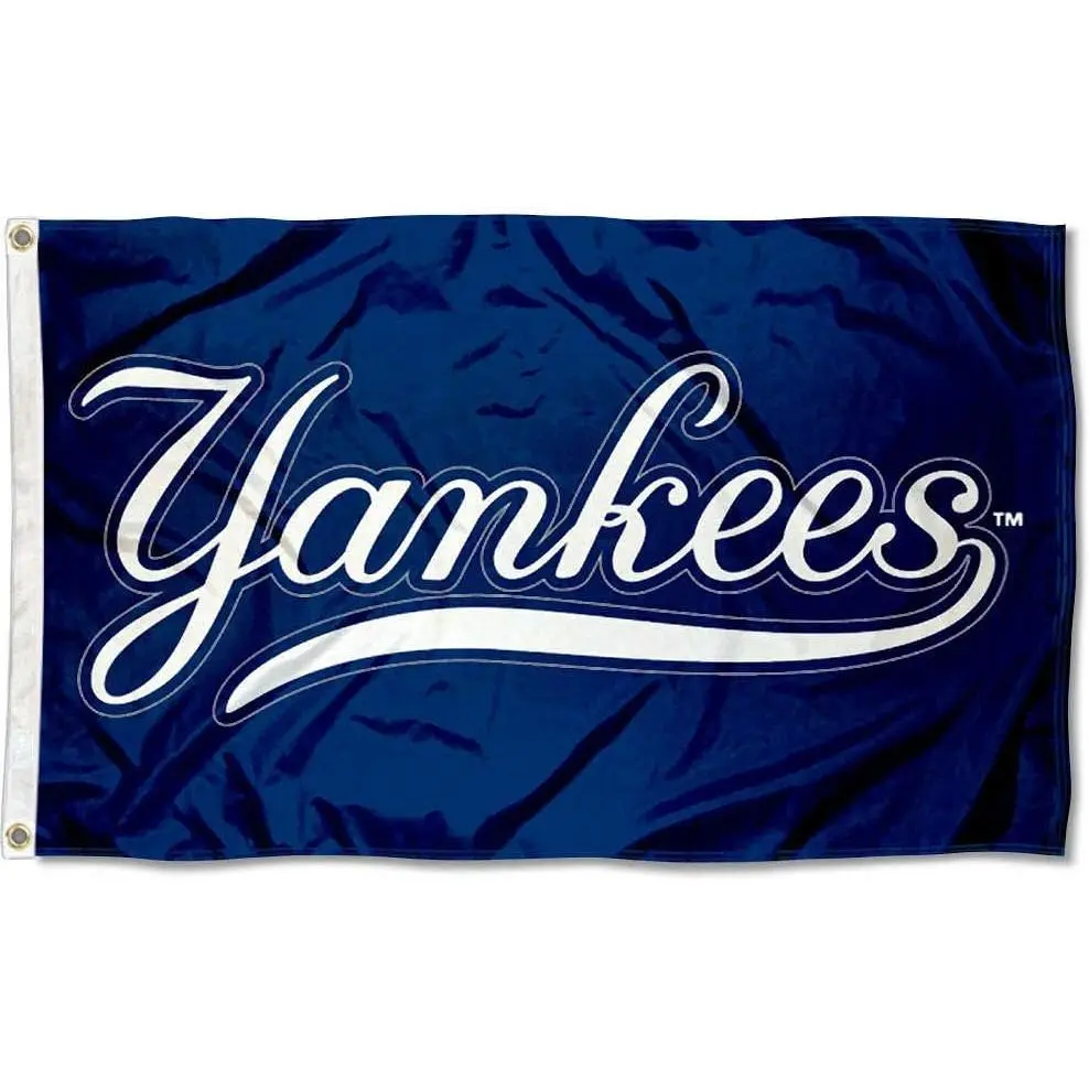 WinCraft New York Yankees 3x5ft (60x90cm) Flag Banner, Lightweight Fade-Proof Fade-Resistant Decorative Print Sports Collectible for Party, Outdoor Decor, Indoors, 60X90cm/2X3ft