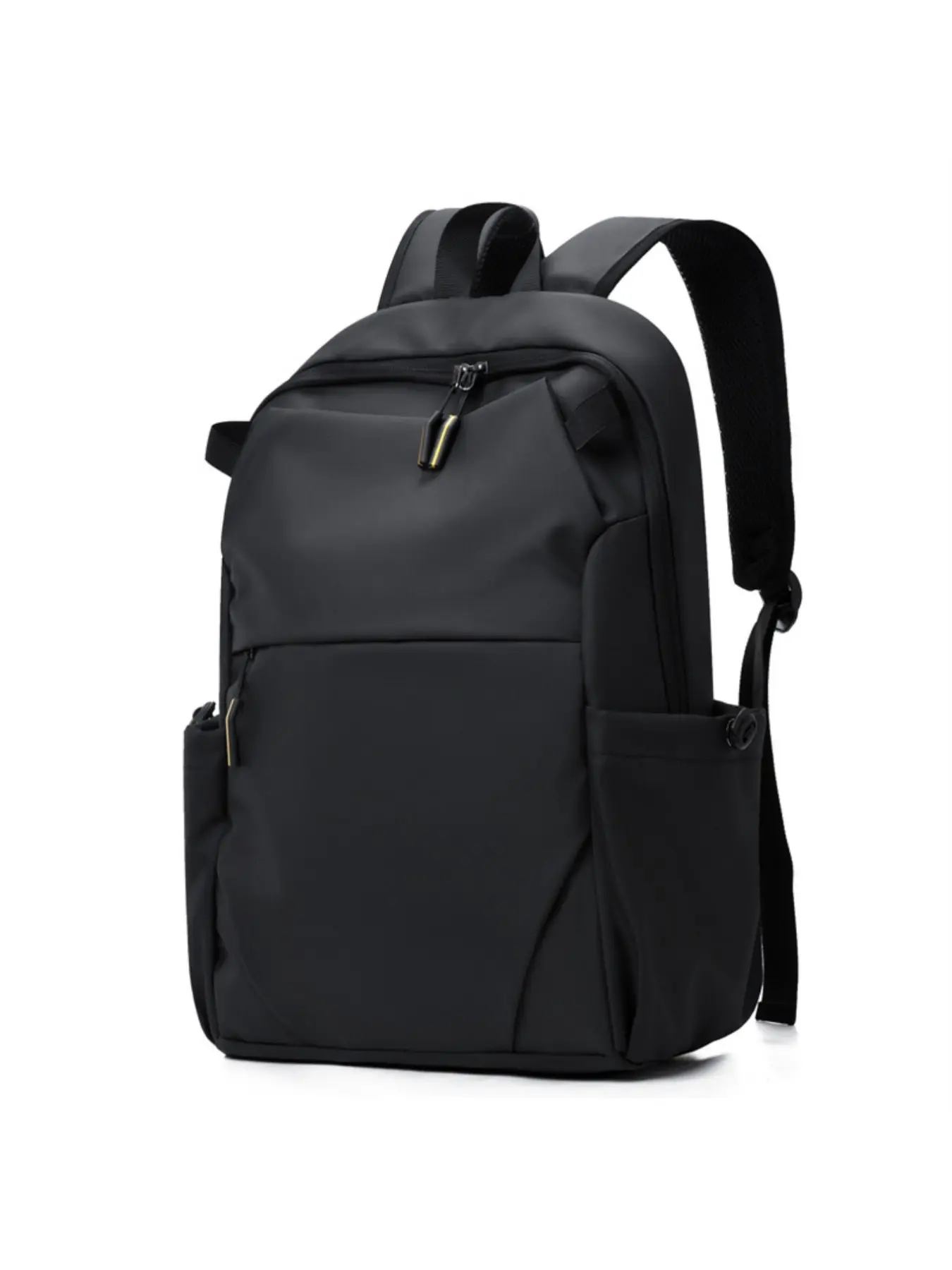 Outdoor Large Capacity Backpack, High Aesthetic Solid Color Travel Backpack, Waterproof Portable Backpack, Casual All Seasons Nylon Bag