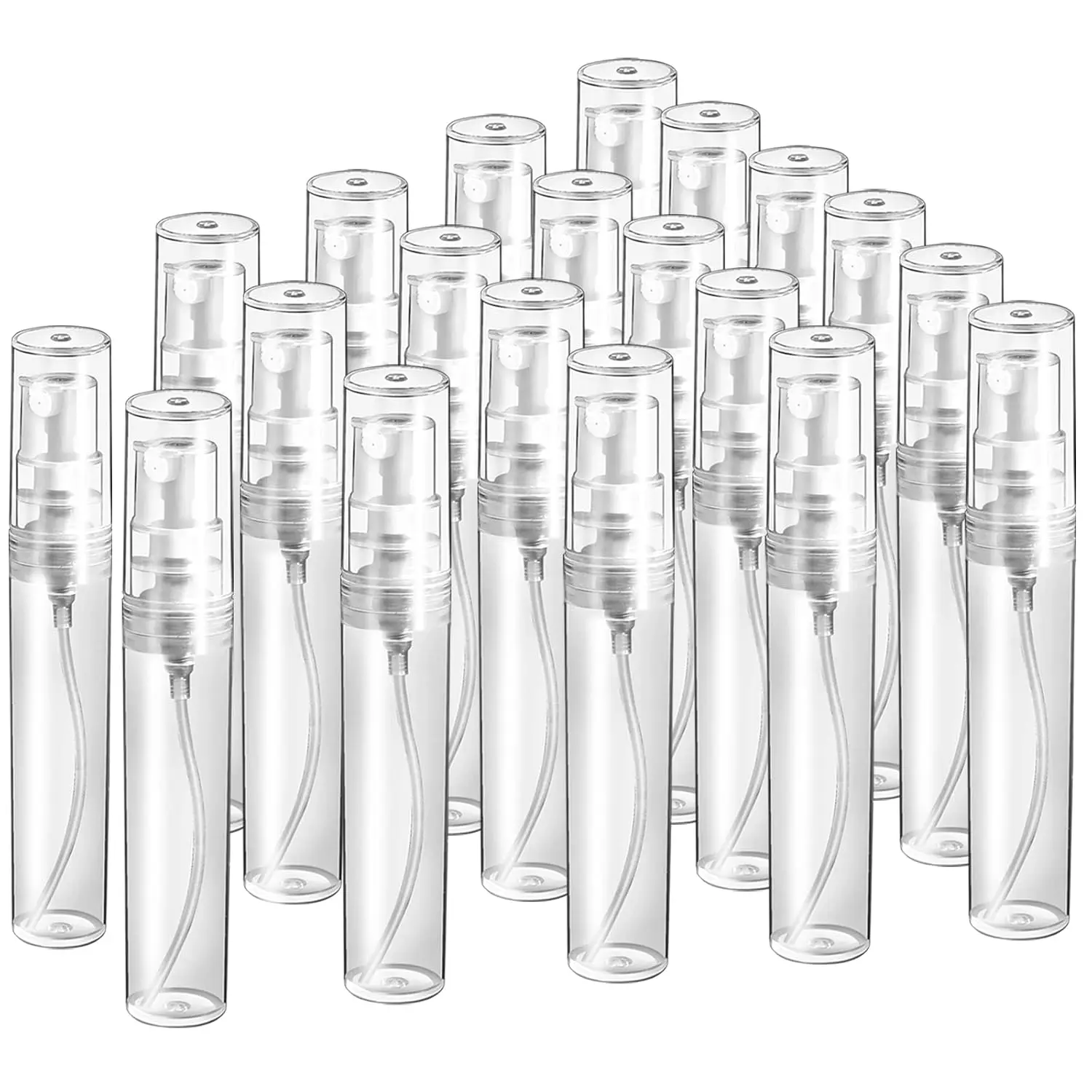 20 count Mini Perfume Sample Bottle, Perfume Travel Refillable 5ml