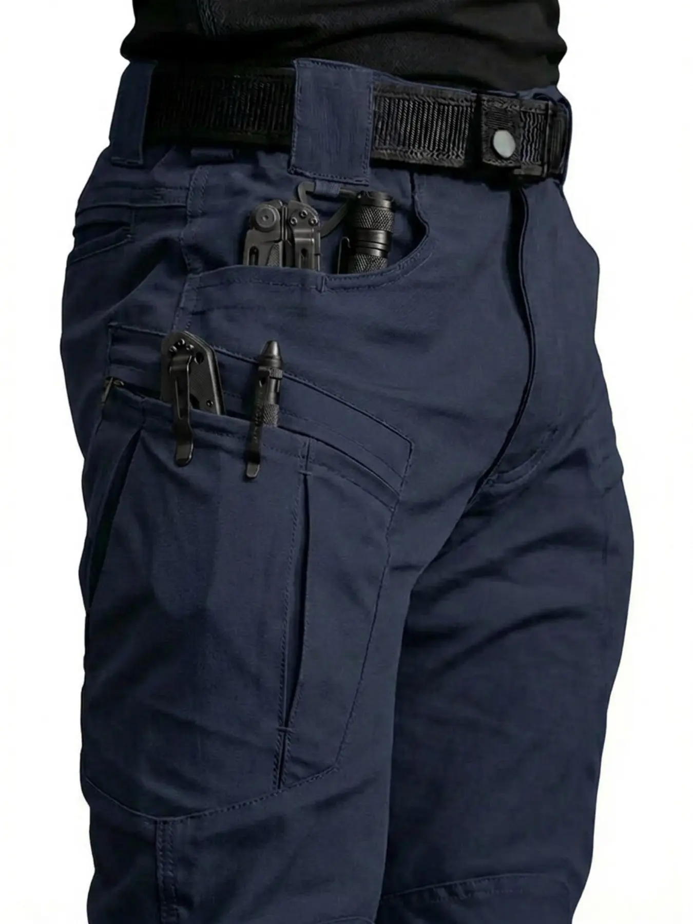 X5 Spring Summer Thin Tactical Pants Bottom, Outdoor Commute Loose Multi-Pocket Durable Workwear, Men's Hiking Camping Fishing Pants, Waterproof Windproof, Premium Outdoor Apparel