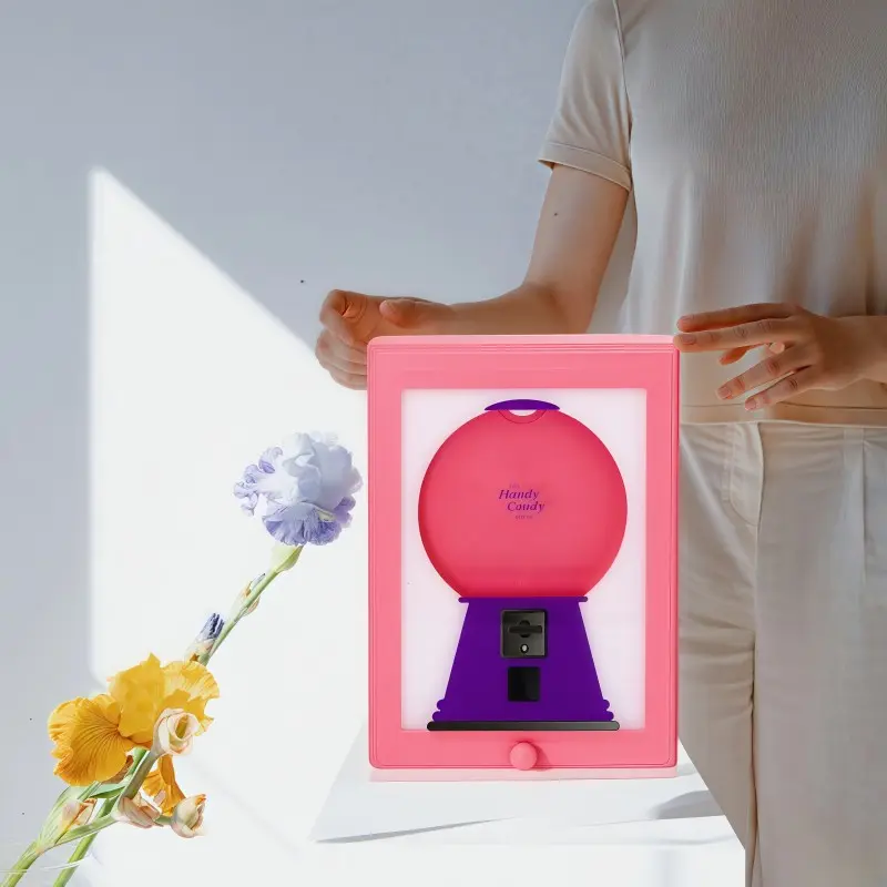 Wall Mounted Candy Dispenser, Decorative Photo Frame Design, Hanging Candy Box, Convenient Candy Dispenser, Pet Snacks, Christmas Decorations
