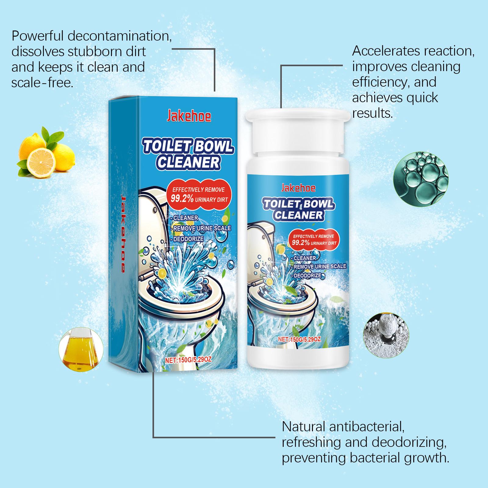 Jakehoe Splash Foam Toilet Cleaner, Toilet Decontamination Decontamination Deodorizing Foam Cleaner