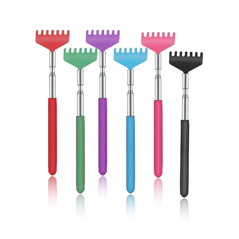 Portable Lightweight Back Scratcher, 1 Piece Retractable Back Massager, Manual Massage Tool for Travel, Body Care Perfect Gift for Friend and Family Backscratcher