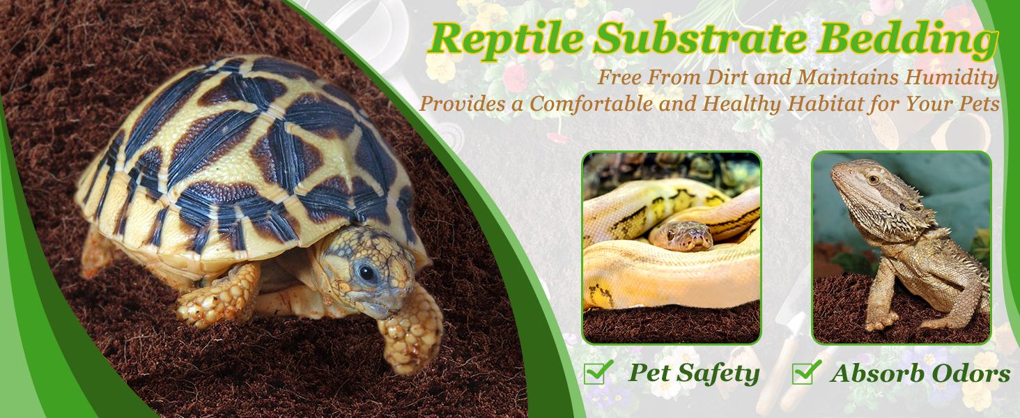 6pcs Organic Coco Coir Bricks Soil Blocks- 100% Natural Compressed Coco Peat Brick Fiber Substrate with Low EC& pH, High Expansion Coco Coir Pith Husk for