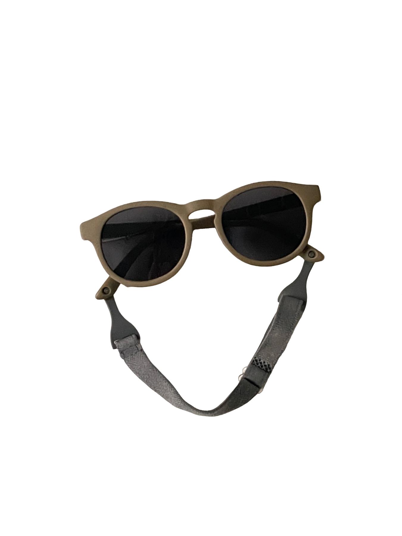 Uv400 Sunglasses with Anti-Drop Strap, Unisex Baby Shades, Travel Essential Sun Protection Glasses for Kids