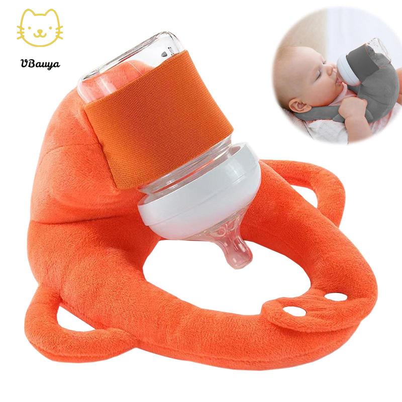 Newborn Baby Breastfeeding Pillow Hands Free Bottle Holder Self Breast Feeding Cushion Support