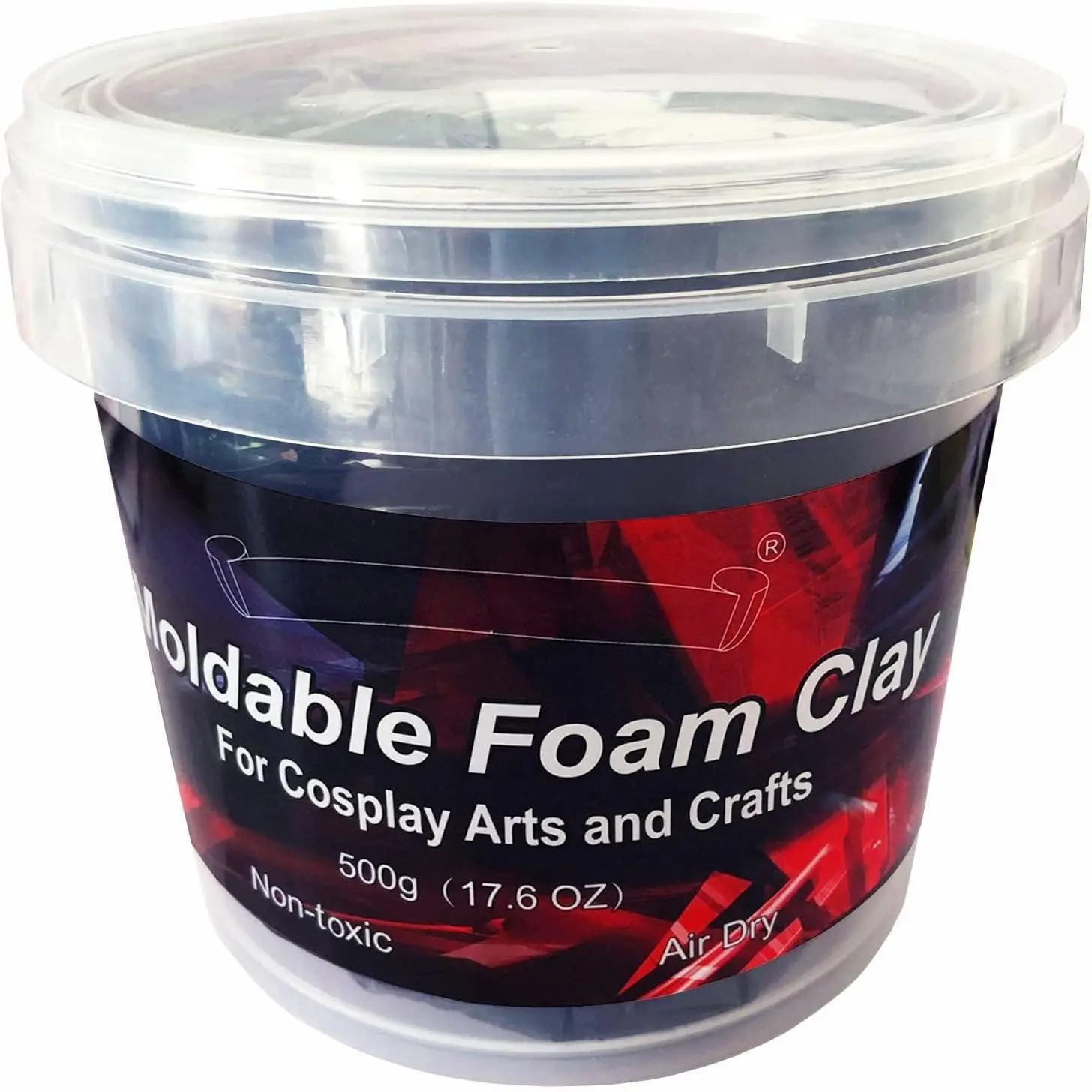 500g Black   Clay, Lightweight Sculpting , Air Dry Clay