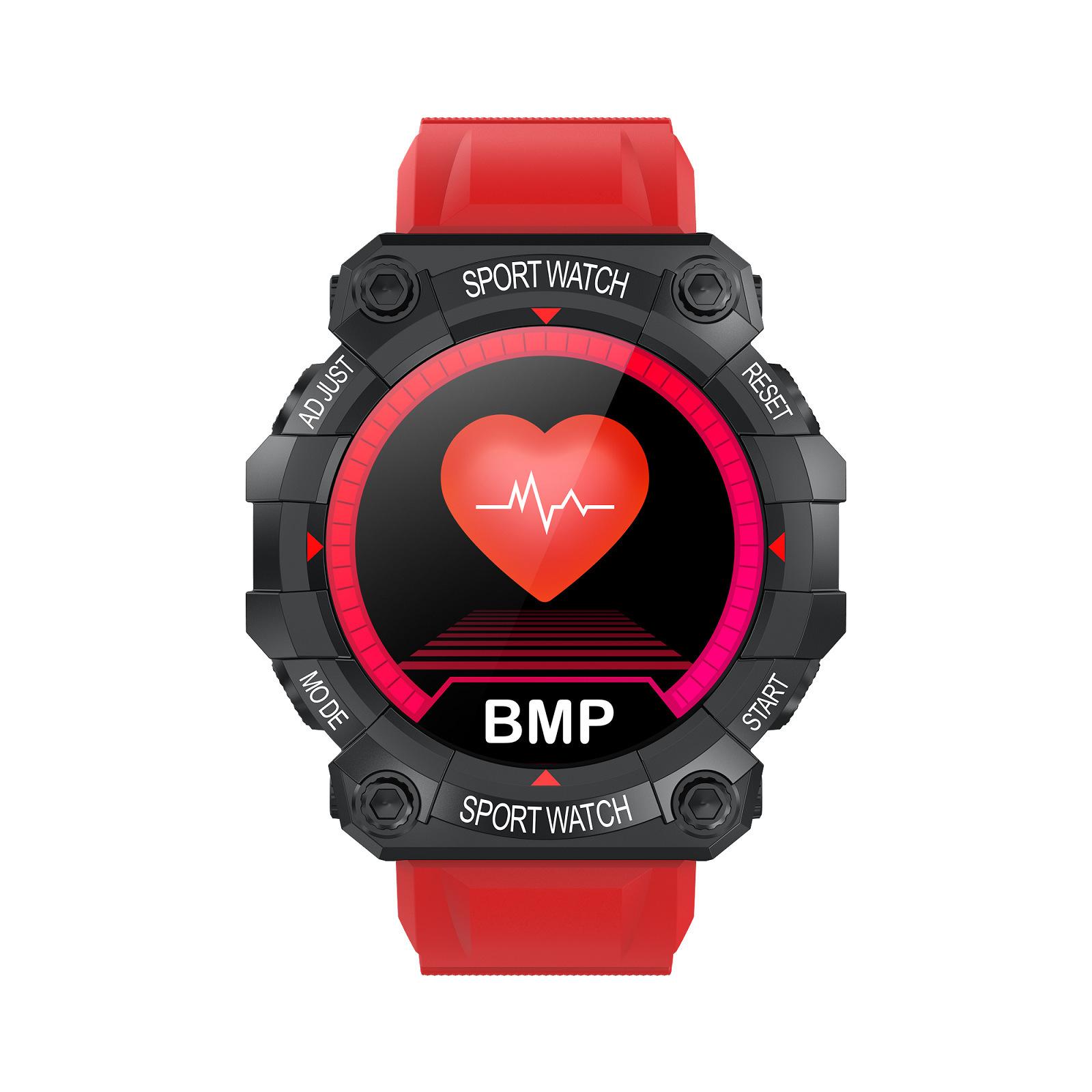 Smart Watch 1.44 Round Screen Heart Rate Blood Pressure Sleep Remote Control Photo Taking Smart Bracelet