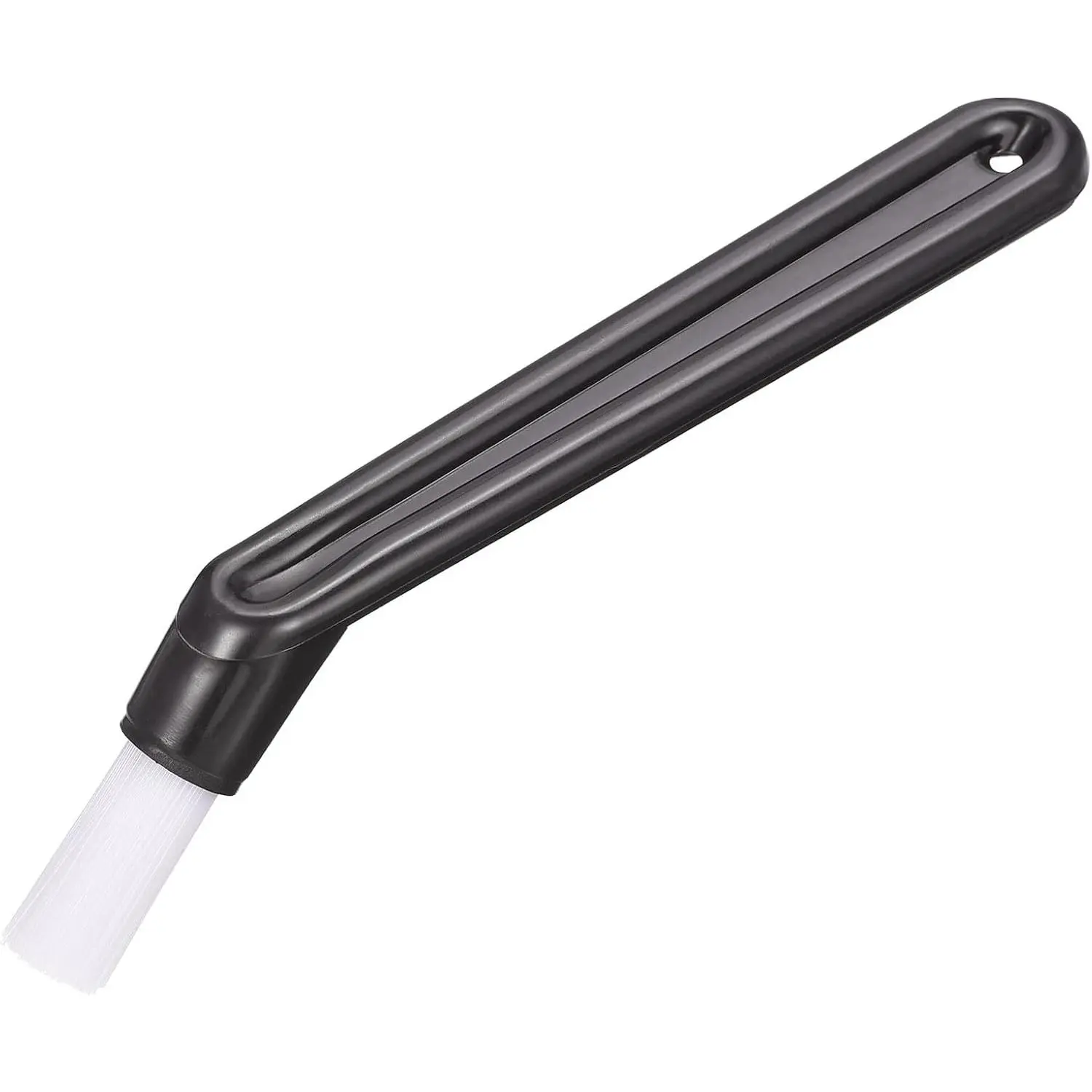 Coffee Machine Brush, 5" Length Nylon  Black for Cleaning Espresso Machines, Grinders