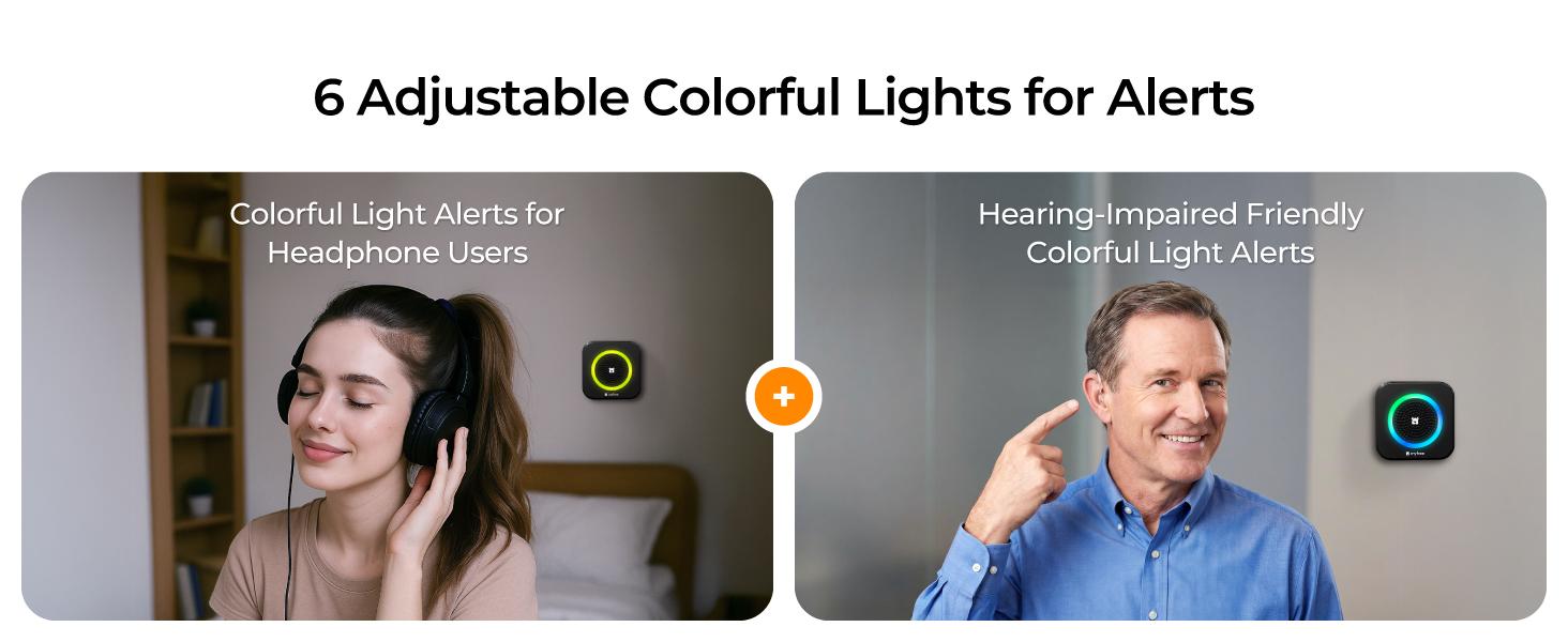 Doorbell, Waterproof Door Bell with 600ft, 63 Chimes, 5 Volume Modes from Infant Sleep to Elderly Assistance (1*Doorbell & 2*Chime) Doorbell, Waterproof Door Bell with 600ft, 63 Chimes, 5 Volume Modes from Infant Sleep to Elderly Assistance (1*Doorbell & 2*Chime)