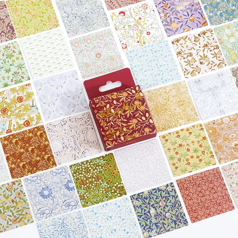 45 Pcs/Box World Famous Painting Series Sticker Van Gogh, Monet Oil Paintings DIY Diary Decorative Album Label Stickers