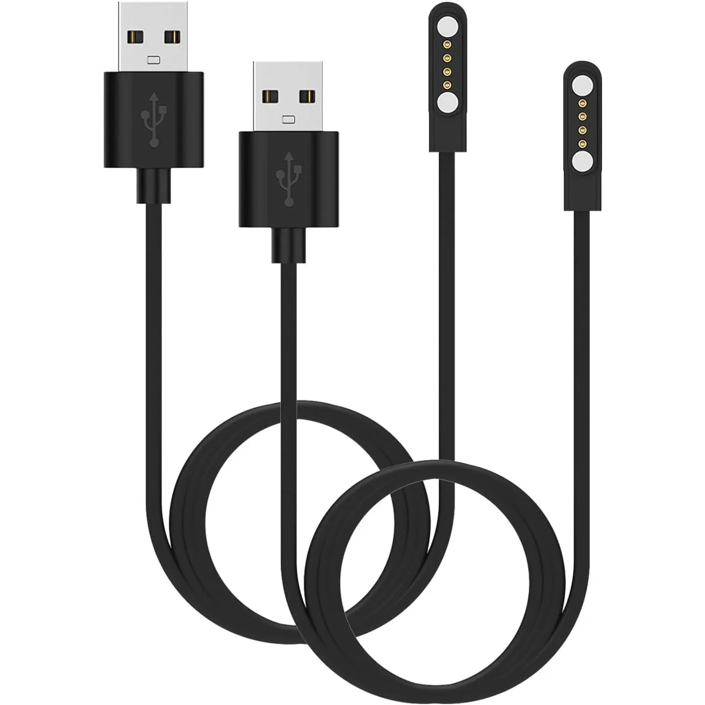 2-Pack Chargers for PLAUD Note  , 2FT 4 Pin  USB    for PLAUD Note AI Recorder