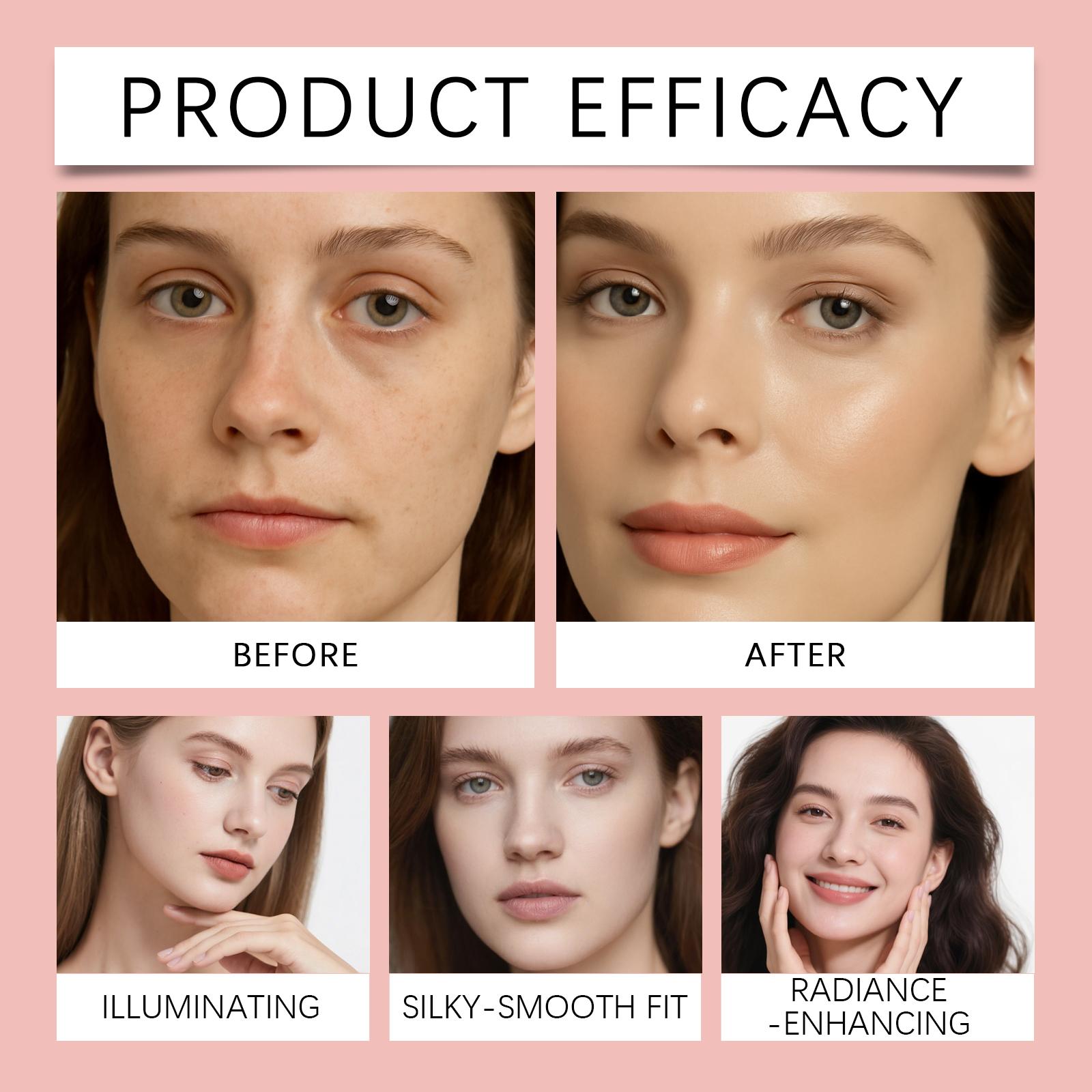 Moisturizing Concealer Cushion Natural Color Concealer Cushion Fine Texture Creates A Hydrated And Light Makeup Look