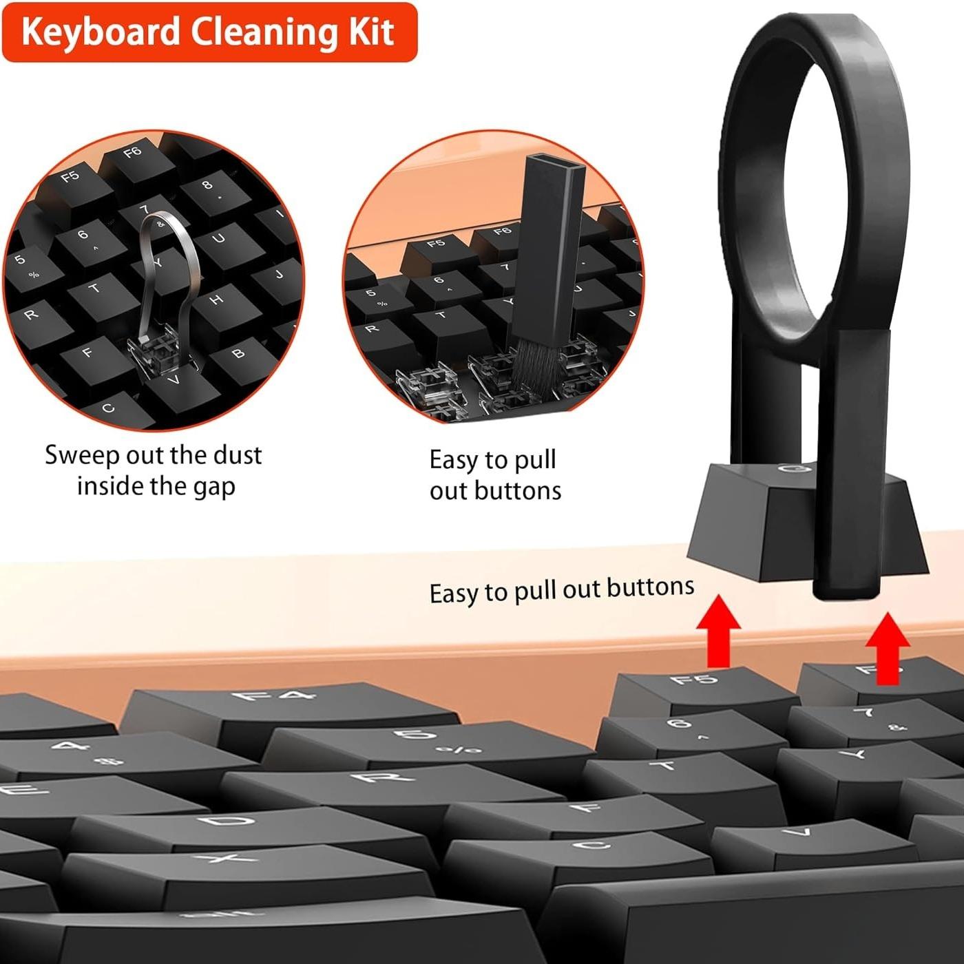 Multifunctional Digital Camera Lens Cleaning Tool Set, Camera Cleaner, Phone and Earphone Cleaning Brush, Computer Mechanical Keyboard Deep Cleaning Brush, Laptop Cleaner