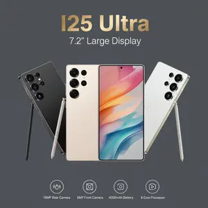 S17-I25 Ultra Smartphone, 7.2" Large HD Display, 4GB+64GB, Android 12, 16MP Camera, 4000mAh Battery, 4G Dual SIM Unlocked, Smooth Performance for Watching Football Matches & Live Streaming, Immersive Big Screen Experience for Entertainment, Work and Daily