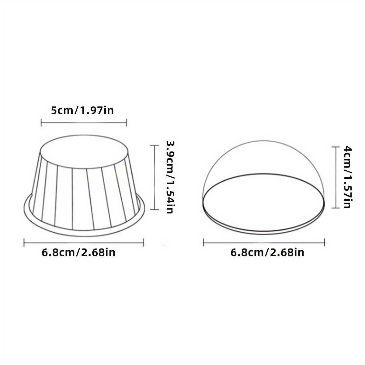 For Weddings, Birthdays, Holiday Parties & Baking Lovers, Baking Dessert Serving & Decoration Solution, 50 Pcs Bohemian Cupcake Cups with Lids, Disposable Aluminum Foil Containers, Mandala & Geometric Patterns, Effortlessly Create Boho Style Baking Table