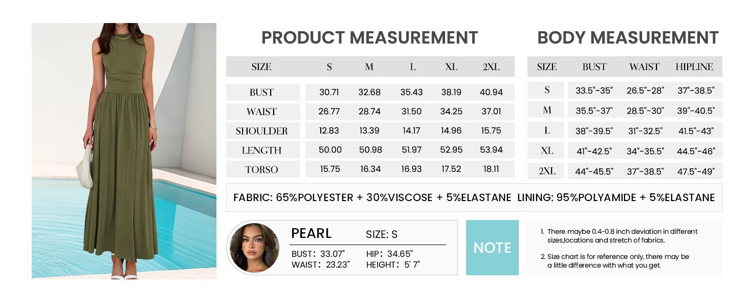 Summer Maxi Dresses for Women 2026 Spring Sleeveless Casual Ruched High Waisted Long Sundress Flowy Beach Dress