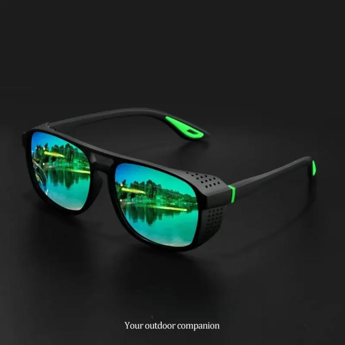 Polarized Sports Sunglasses Outdoor Cycling Running Eyewear Windproof Design UV400 Protection Lightweight Wraparound Lenses for Active Use SpringStatements