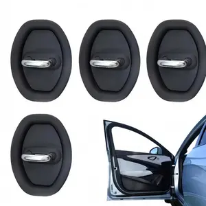 4 pieces/set,Car door locks, shock-absorbing buffers,door buffers, anti-rust protective covers, interior trim accessories, and modification parts, Car Door Protector