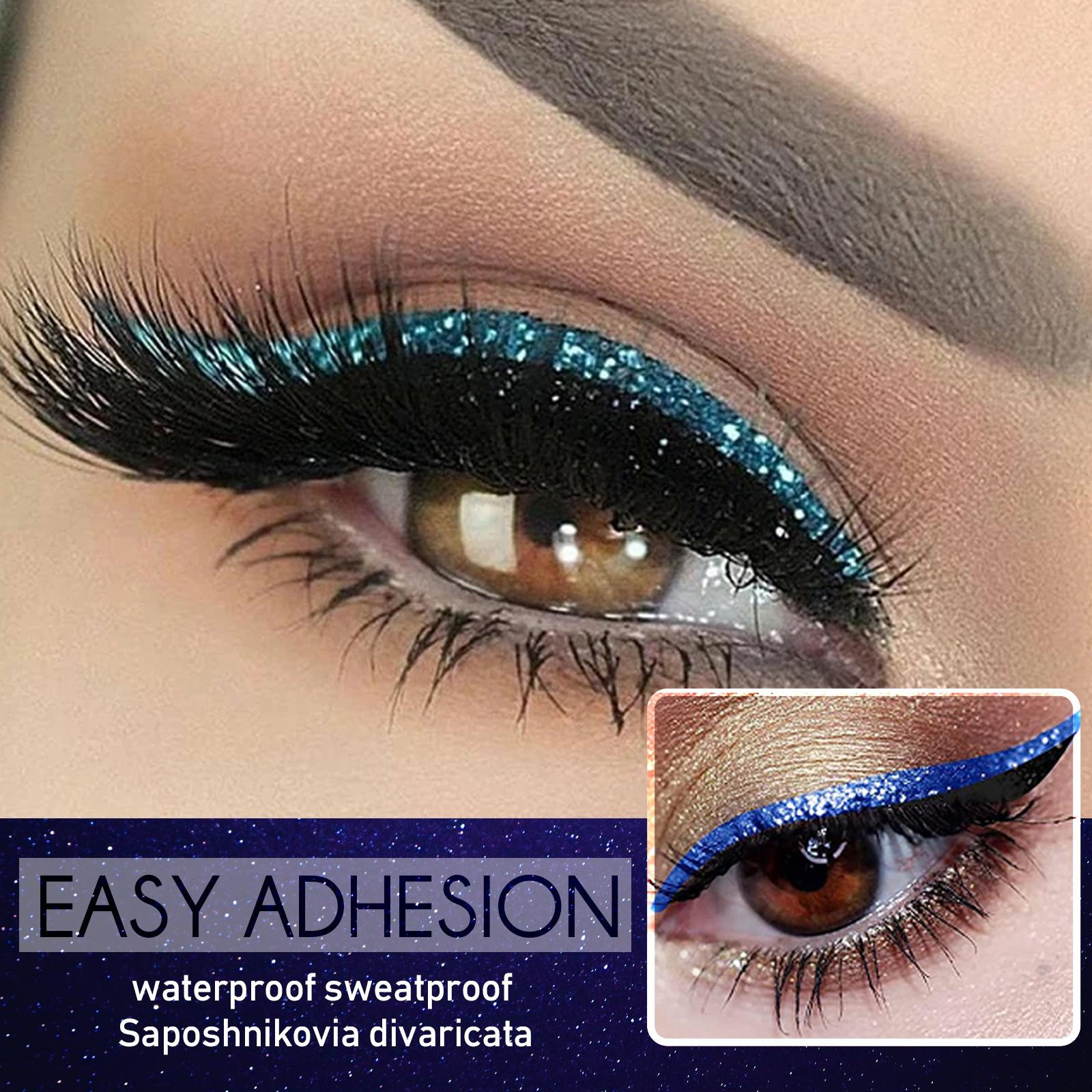 Faux Mink Eyelashes - Free Self-Adhesive Strips with 3D Effect for European & American Style, Includes Eyeliner & Eyeshadow Stickers bottom lashes kim k lash clusters grande lash lift