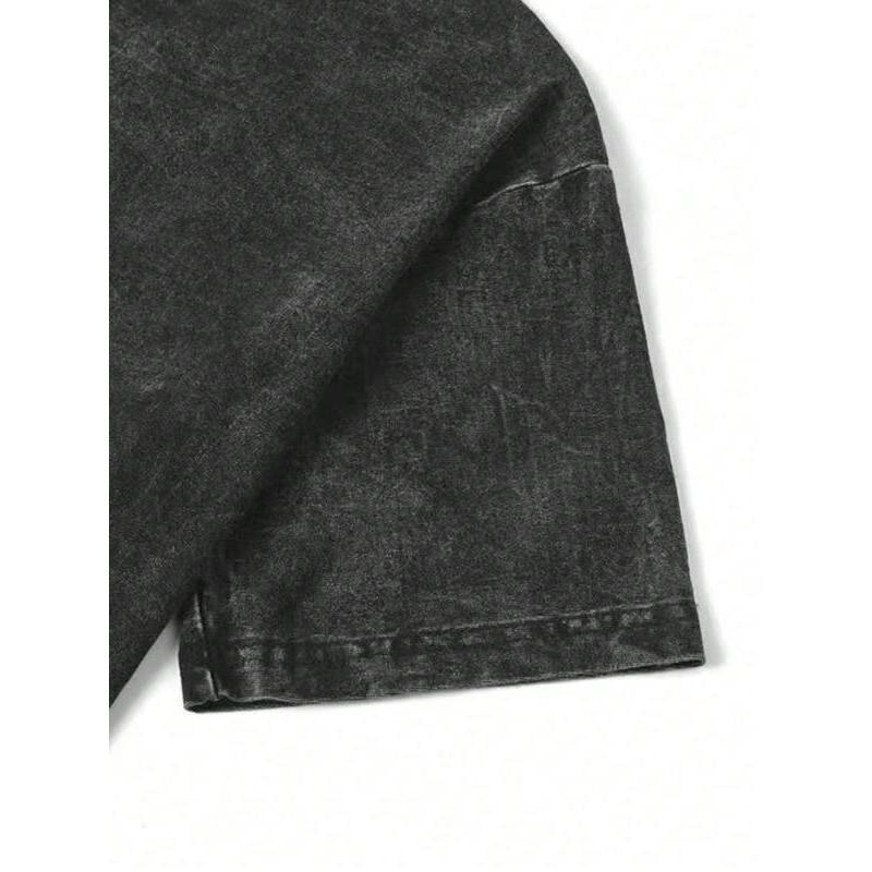 OLOEY God's Plan Unisex Washed T-Shirt, Christian t shirts, Vintage 90s  , Gift Top Womenswear Cotton Streetwear Summer, Gift For Her, brent rivera merch bee eugene texas florida cape let emo clothes unknown new affliction hoodie good graphic tees