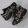 Men's Shock Absorbing Sneakers, Full Print Mesh All-Season Sporty Shoes, Flexible Thick Sole, Ideal for Running, Hiking, Streetwear, Running Trainers
