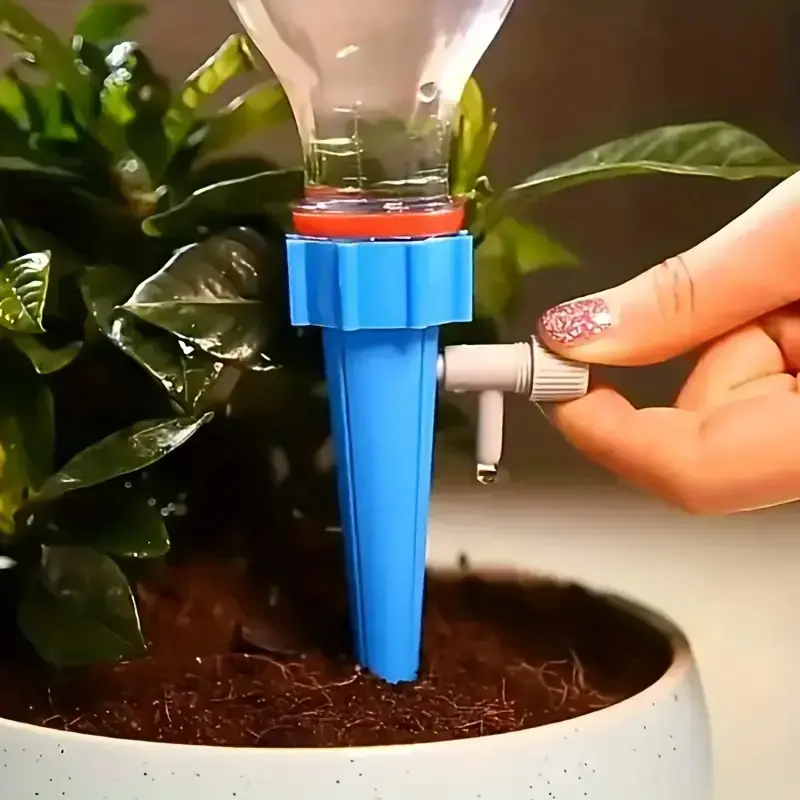 10-Piece Automatic Flower Watering System, Drip Irrigation Timer, Home Potted Plant Care Tool, Auto Watering Nozzle