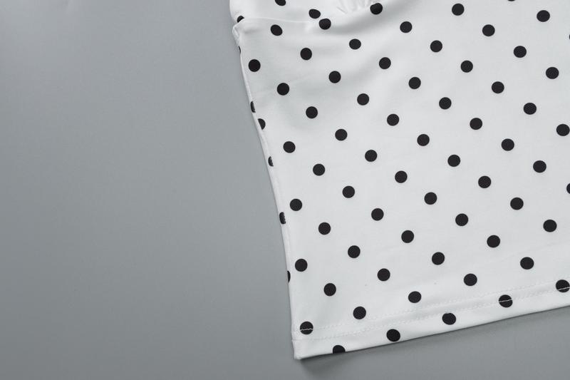 Women's Polka Dots Ruched Halter Neck Lace-up Sleeveless Cami Top Slim V-neck Sexy Strapless Backless Contrast Color Party Club Dating Holiday Daily Casual Crop Tank Tops Camisole Streetwear For Ladies Girls Summer Chic Comfort Clothing Wear