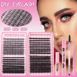 Bowoki 640 Pcs"Eyelash Book" false eyelashes are suitable for both daily commutes and festive parties; they apply in just 3 seconds, offering a natural curl and a smudge-proof finish.
