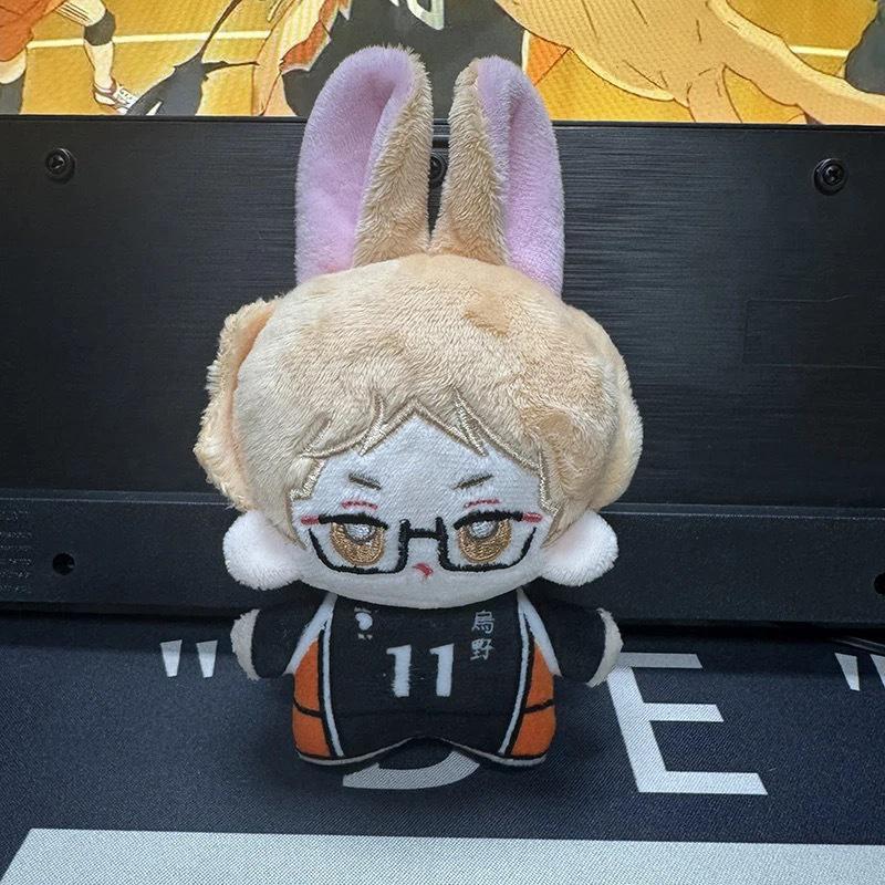 10cm Anime Action Figures Haikyuu Plush Toy Hinata Shoyo Keychain Tobio Kageyama Yu Nishinoya Bag Pendant Volleyball Fans Doll 10cm Anime Action Figures Haikyuu Plush Toy Hinata Shoyo Keychain Tobio Kageyama Yu Nishinoya Bag Pendant Volleyball Fans Doll
