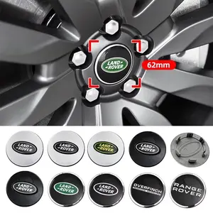 4pcs 62mm/0.2034ft Car Wheel Center Hub Caps For Land Rover Range Rover Freelander Defender Sport Evoque 3 4 L319 L462 Accessories, Made Of High-Quality Abs With Snap-On Design For Quick Installation, Ideal Replacement To Swap Worn Original Hub Caps