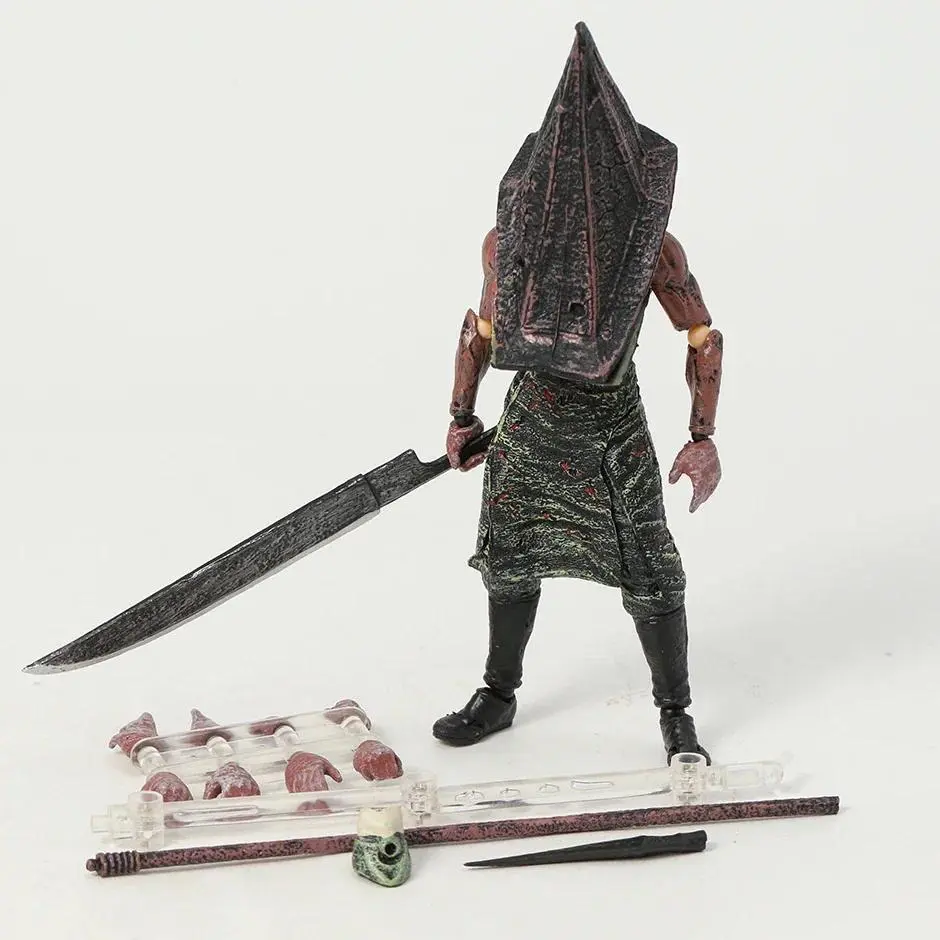 figma SP-055 SILENT HILL 2 Red Pyramid Thing / SP-061 Bubble Head Nurse Action PVC Figure Doll Collectible Model Figurine Toy