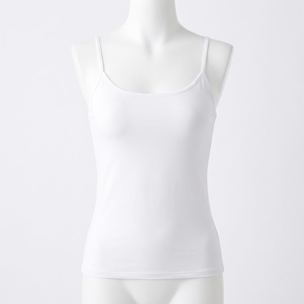 Fitted camisole top |   Classic Black & White Solid Slim Cami Tank Top