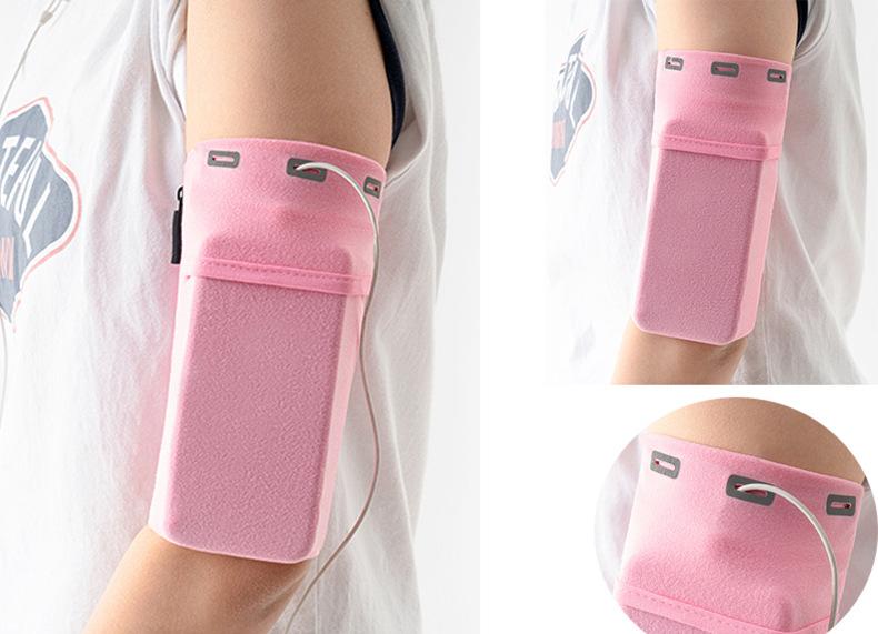 Sports mobile phone arm bag men's and women's outdoor fitness equipment running arm bag arm with arm cover