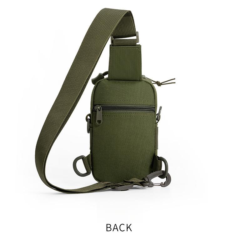 Tactical Waist Bag for Men - Water Bottle Holder, Crossbody Chest Bag for Camping, Cycling & Everyday Use