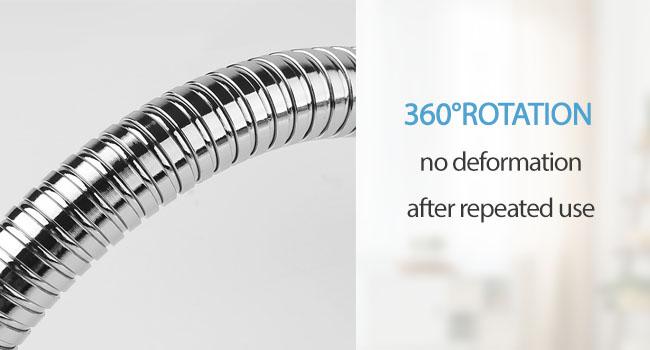 Kitchen Faucet Sprayer Attachment 360 °     Rotatable Anti-Splash Water Saving Tap Head with Universal Adapter Set Stainless Steel Extender for Sink Accessories Tools.