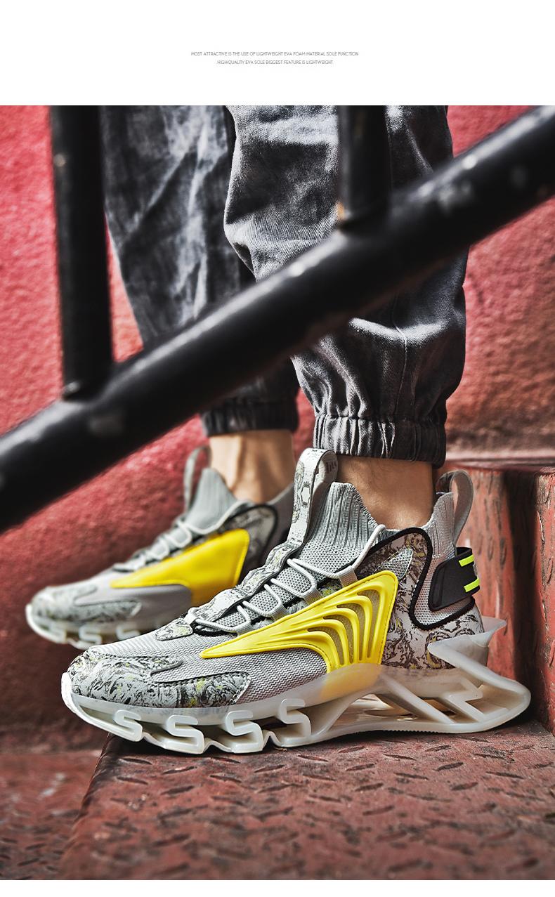 Sneakers That Actually Fit Big Feet Flyknit Running Basketball Shoes (Sizes Up to 13.5)18222