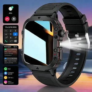 New smartwatch, suitable for both men and women - wireless calling/text messaging/multiple sports modes/remote camera control/sport step counter, compatible with iPhone and Android, USB charging, smart connectivity, modern design, clear screen display