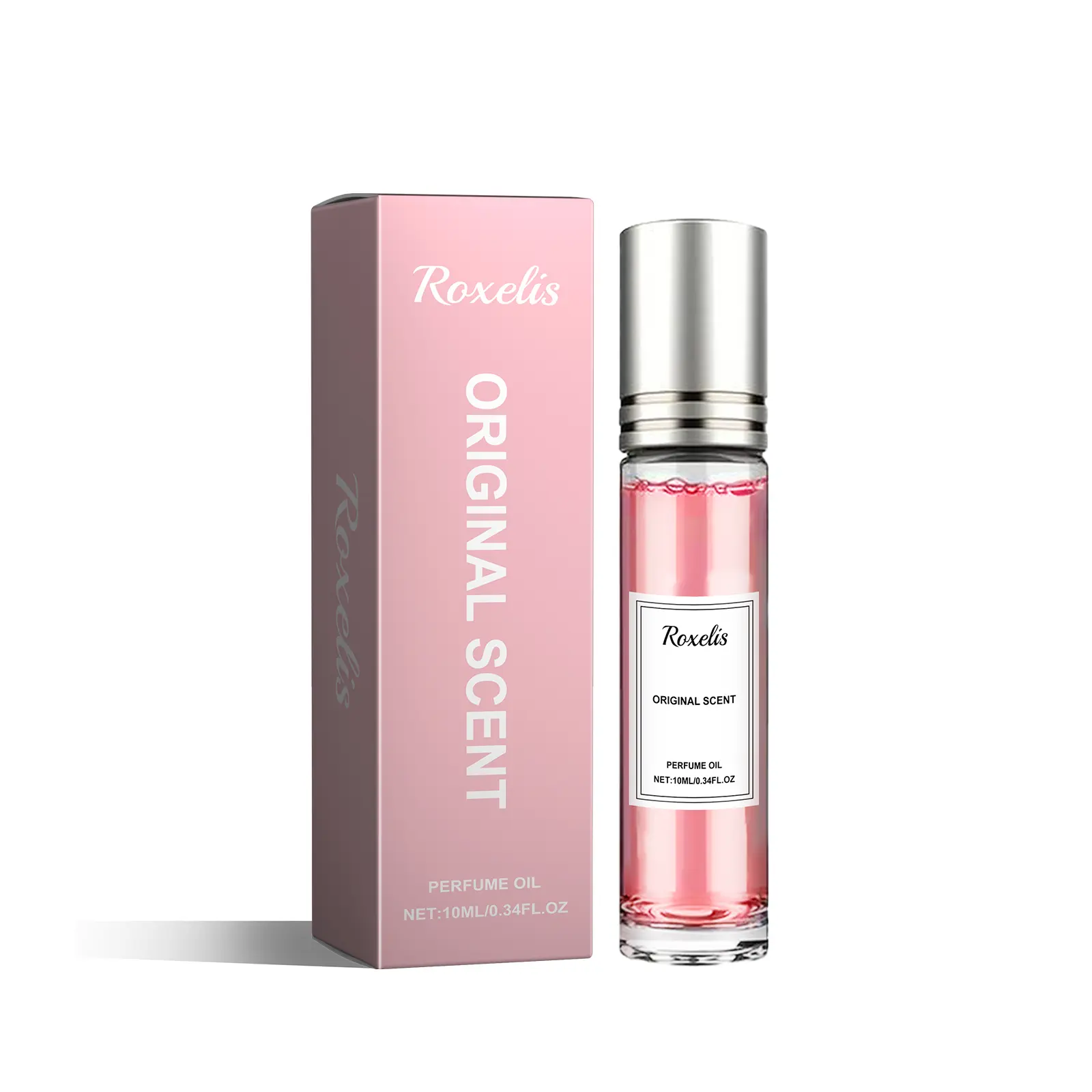 Roxelis Women's Perfume Rollerball, Long-Lasting Fresh Rose & Aromatic Floral Scent, Portable Beauty Perfume for Social Occasions, Floral Scent Perfumes