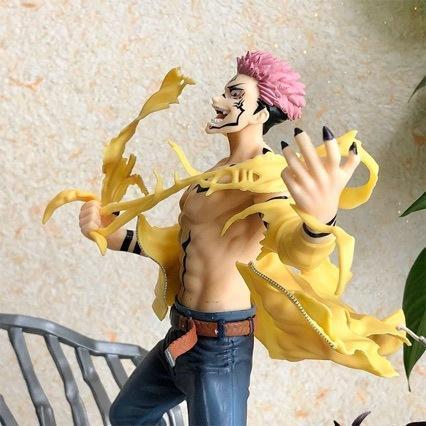 Jujutsu Kaisen Satoru Gojo Itadori Yuji And Ryomen Sukuna Anime Figure Model Statue Collection Desktop Decoration Ornament Toys