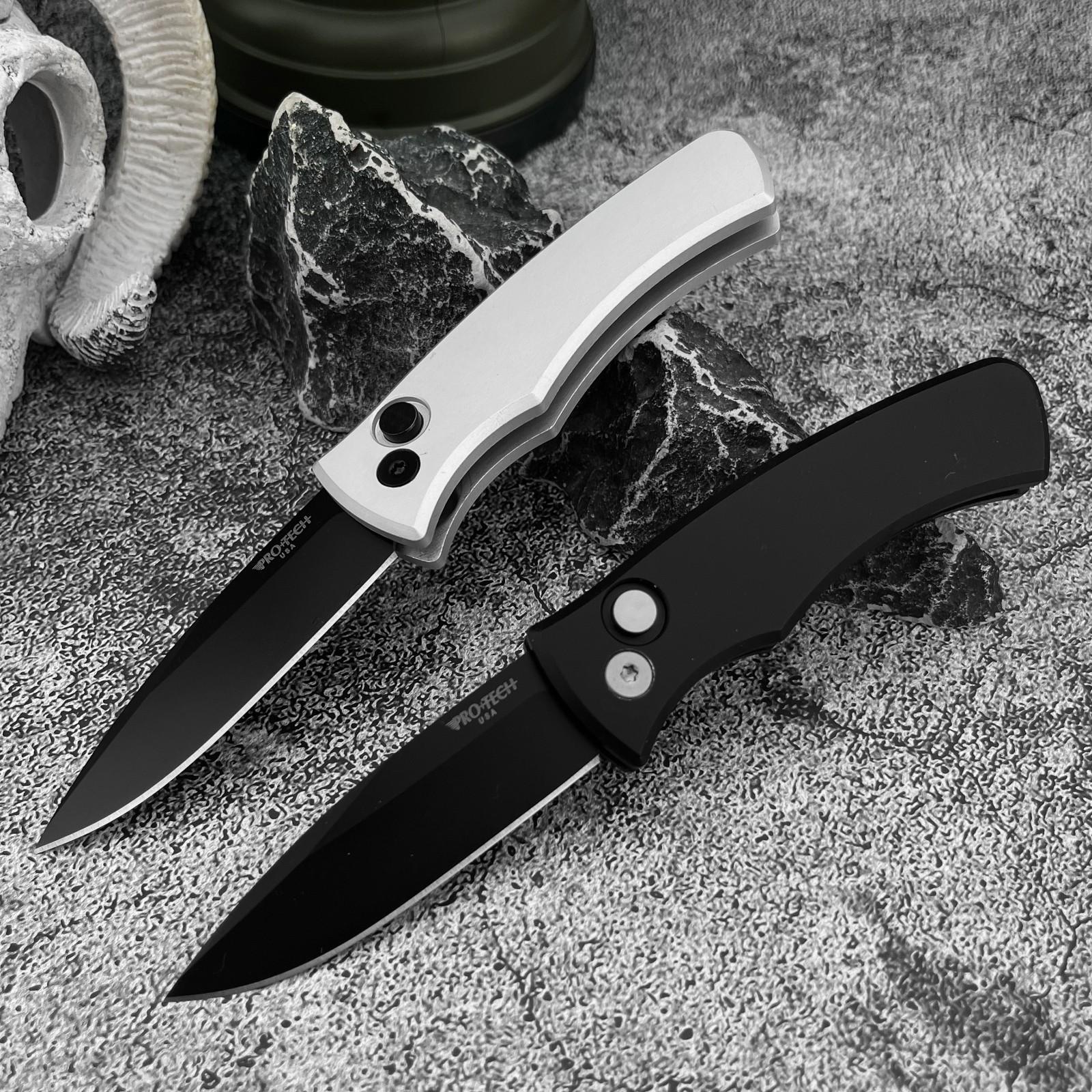 2103 Outdoor Pocket Folding Knife 8Cr13Mov Steel Aluminum Handle Hiking Fishing and Emergency Tool Multi-Functional EDC Tool Knives Gift for Men